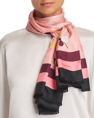 oblong silk scarf