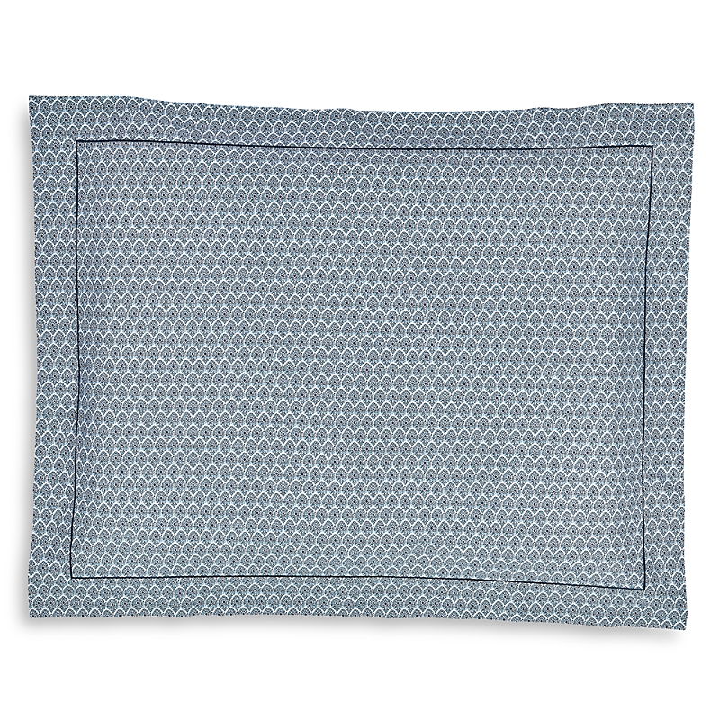 Matouk Lulu Dk For Georgia King Sham In Mineral Blue