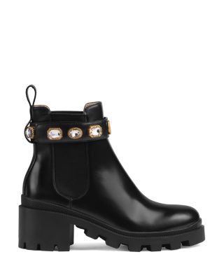Women's Trip Embellished Block Heel Chelsea Boots