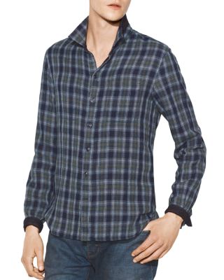 John Varvatos Star USA Double-Faced Reversible Regular Fit Shirt ...