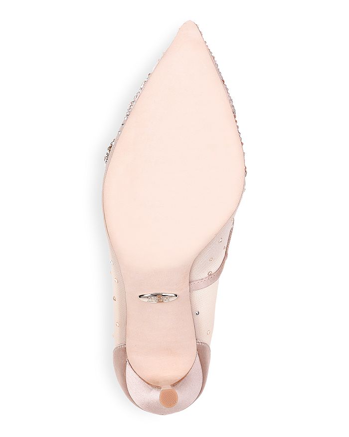 badgley mischka devi pointed toe pump