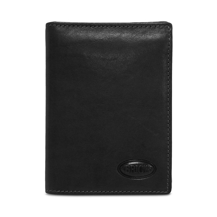 Bric's Monte Rosa Flip-up Vertical Wallet With Id In Black