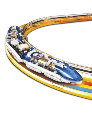 Discovery Mindblown Levitating Magnetic Train Set Ages 14 Bloomingdale s