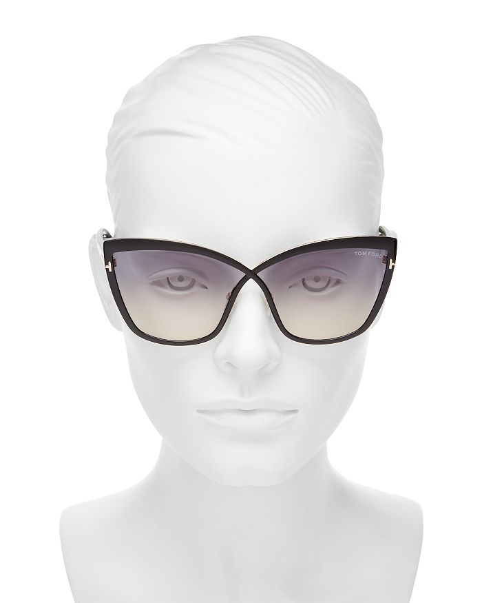 ødemark Modtager batteri Tom Ford Women's Sandrine 68mm Infinity Sunglasses In Grey Grad | ModeSens