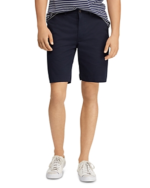Shop Polo Ralph Lauren 9.5-inch Stretch Cotton Classic Fit Chino Shorts In Aviator Navy