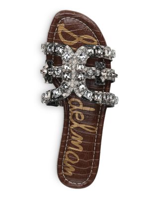 bay 2 embellished slide sandal