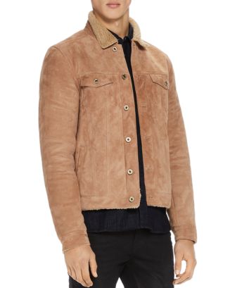 Scotch & Soda Suede Trucker Jacket | Bloomingdale's