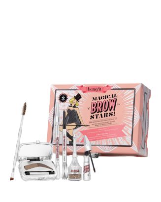 Benefit store Magical Brow Stars Set and Floral Tote NEW