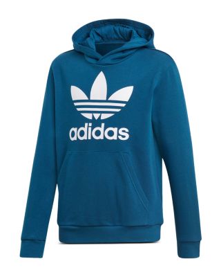 adidas girls trefoil hoodie