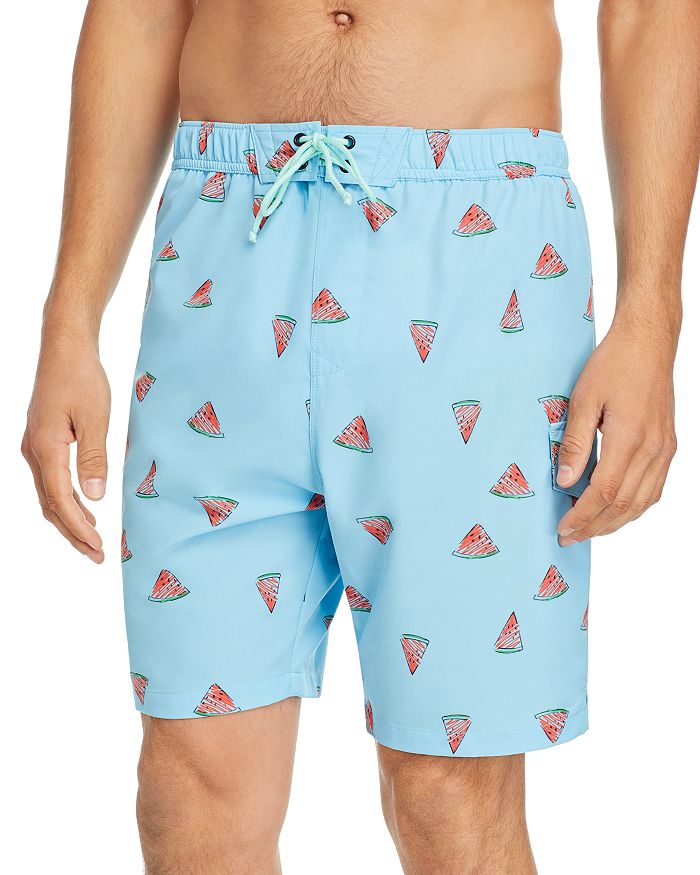 Sovereign Code Cannonball Watermelon Print Swim Trunks
