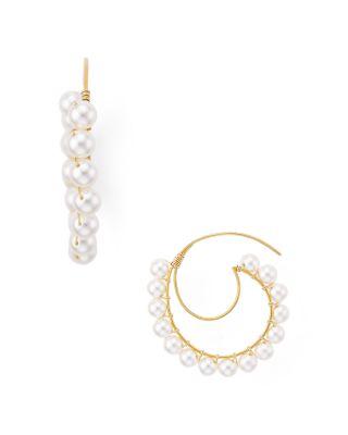 Beck Jewels Lune Crescent Threader Earrings Bloomingdale's