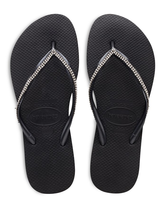 havaianas black crystal