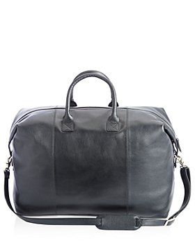 ROYCE New York - Leather Weekender Duffel Bag