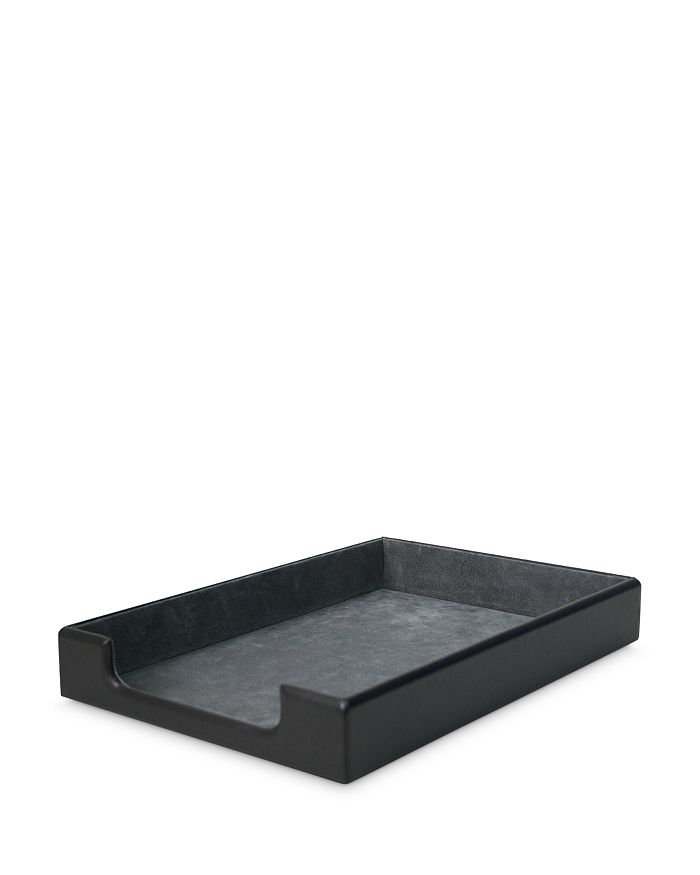 Royce New York Leather Desktop Letter Tray Organizer Bloomingdale S