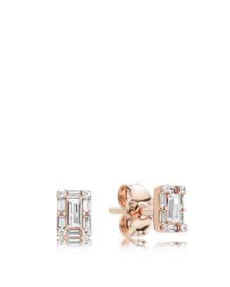 Luminous ice stud earrings on sale pandora