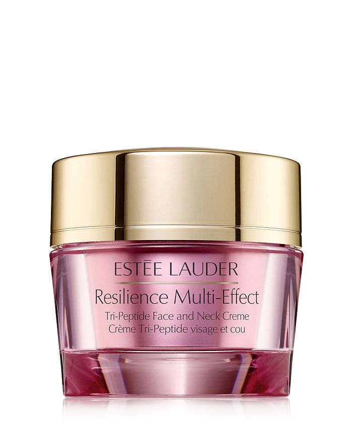 Shop Estée Lauder Resilience Multi-effect Tri-peptide Face & Neck Moisturizer Creme Spf 15, Dry Skin 1.7 Oz. In No Color