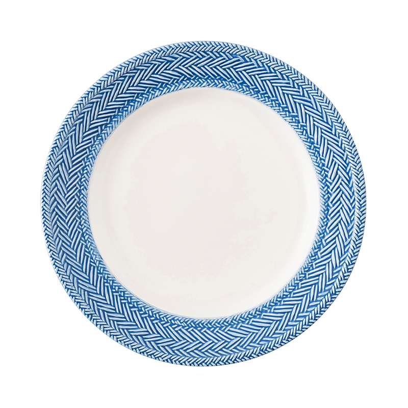 Juliska Le Panier White/delft Blue Dessert/salad Plate - 9" In Delft Blue