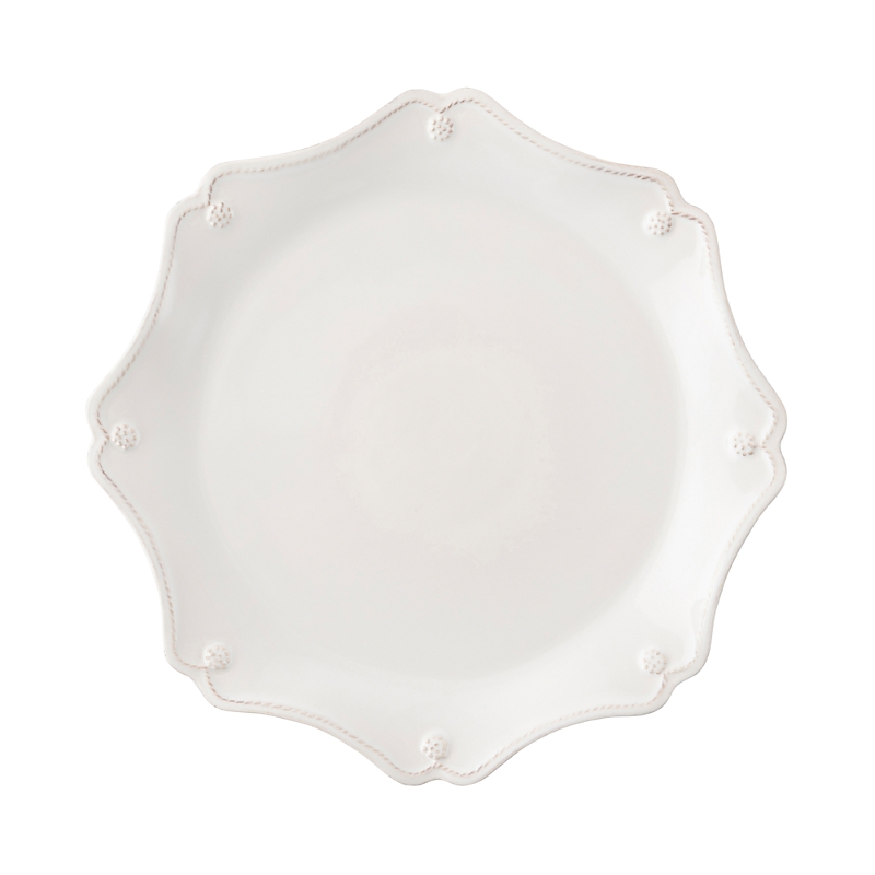 Juliska Berry & Thread Scallop Platter/charger In Whitewash