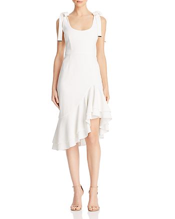 Rebecca Vallance De Jour Tie-Shoulder Dress | Bloomingdale's
