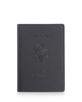 Leather RFID-Blocking U.S. Passport Case  