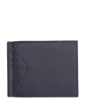 Royce New York Leather Rfid-blocking Money Clip Wallet In Red