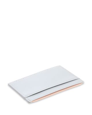 Leather RFID-Blocking Executive Slim Credit Card Case