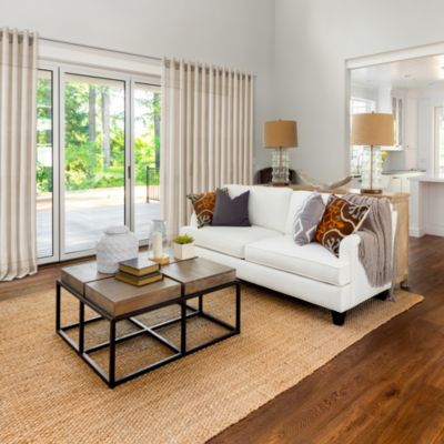 Carmen Sheer Indoor/Outdoor Tieback Curtain Panel, 114" x 108"