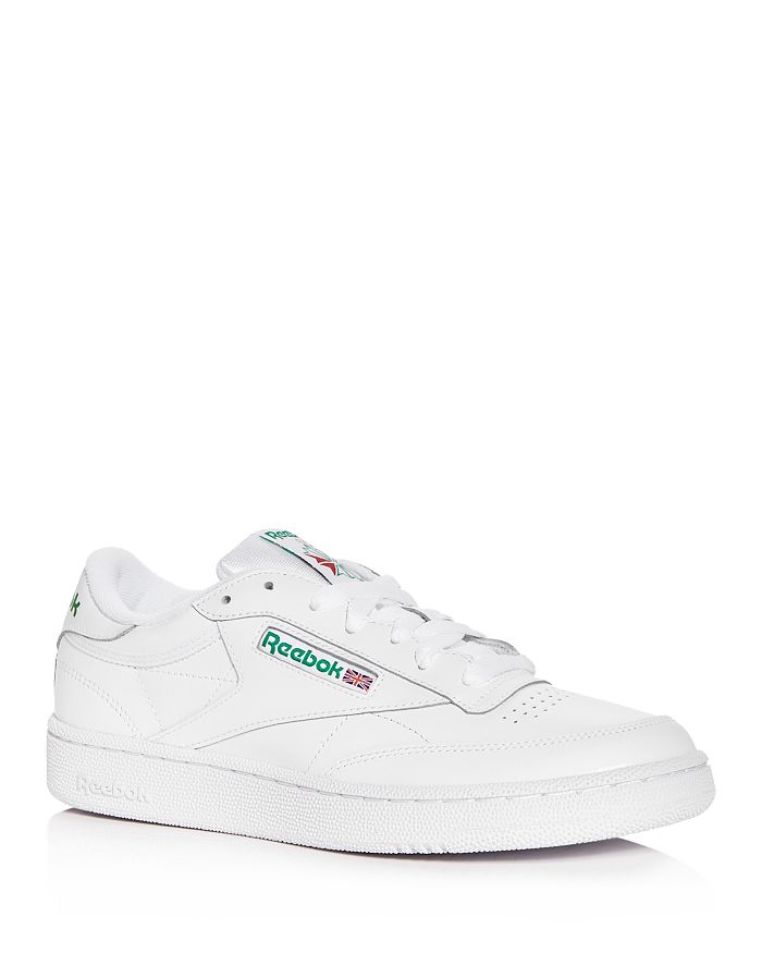 Reebok Men S Club C Classic Leather Low Top Sneakers Bloomingdale S