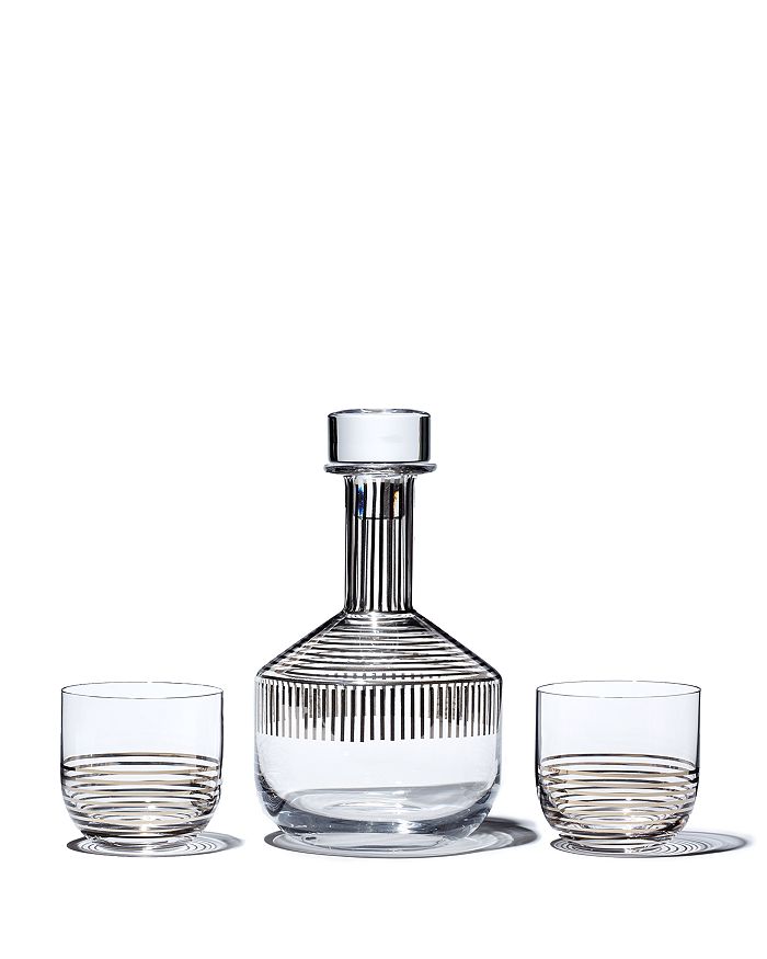 Tom Dixon Striped Whiskey Barware Set Bloomingdale's