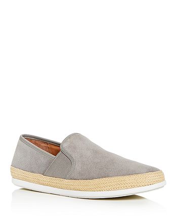 Vince Men S Chad Slip On Perforated Suede Espadrille Sneakers Bloomingdale S