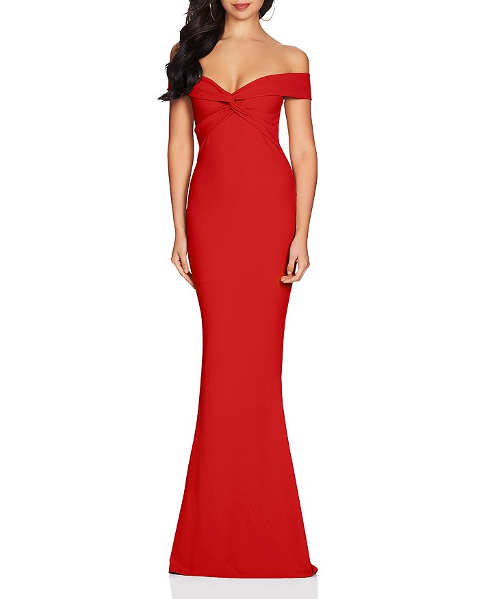 Nookie off cheap the shoulder dress
