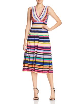 MILLY Striped Knit Dress | Bloomingdale's