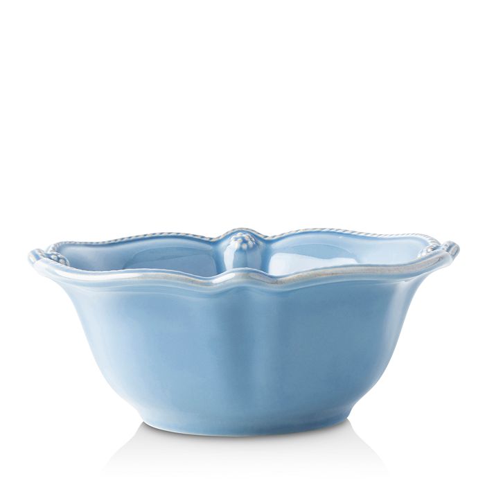 Shop Juliska Berry & Thread Cereal/ice Cream Bowl In Chambray