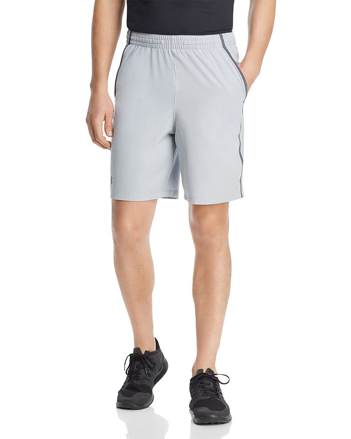 Under Armour Qualifier Shorts In Gray
