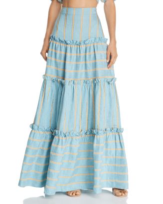 Paper London Coquillage Maxi Skirt | Bloomingdale's