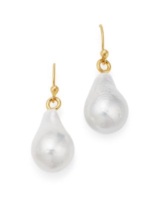 bloomingdales pearl earrings