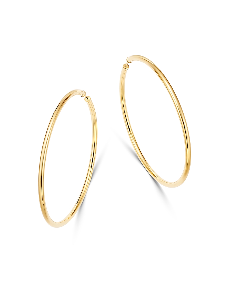 Moon & Meadow 14k Yellow Gold Endless Large Hoop Earrings - Exclusive In Gold