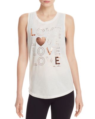 spiritual gangster love muscle tank