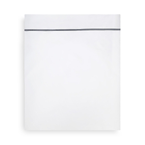 Yves Delorme Athena Flat Sheet, King In Platine