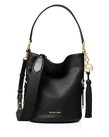 MICHAEL Michael Kors Brooke Medium Leather Bucket Bag | Bloomingdale's