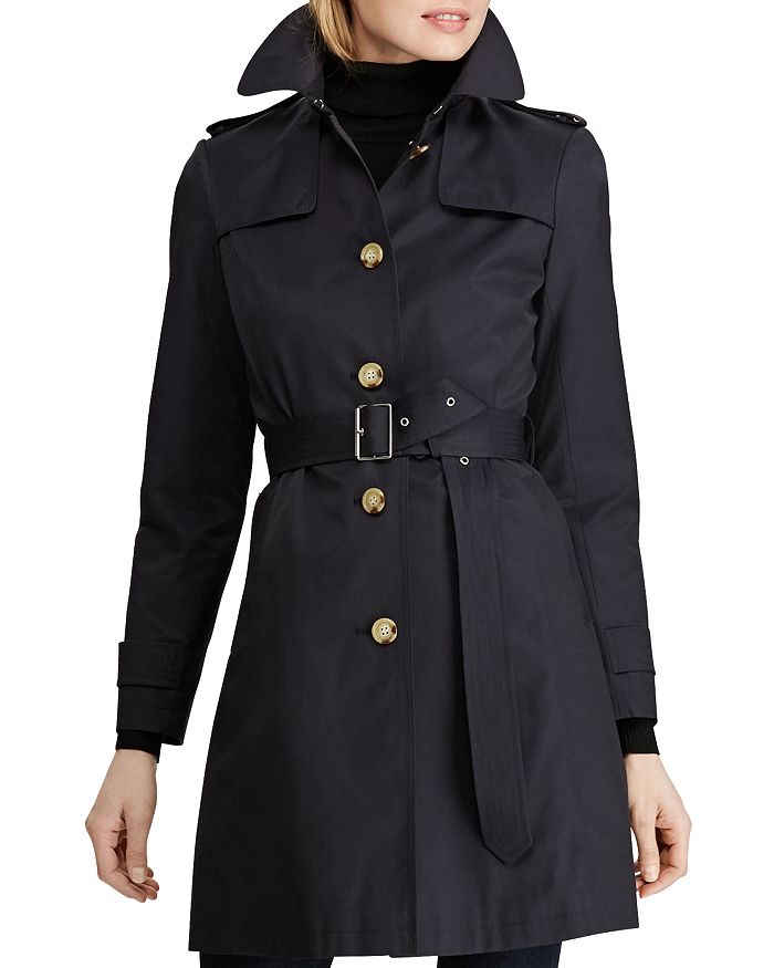 Ralph Lauren - Belted Trapunto Stitched Trench Coat