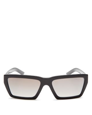 prada 57mm square sunglasses