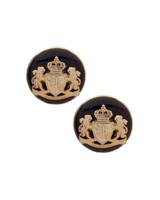 ralph lauren crest earrings