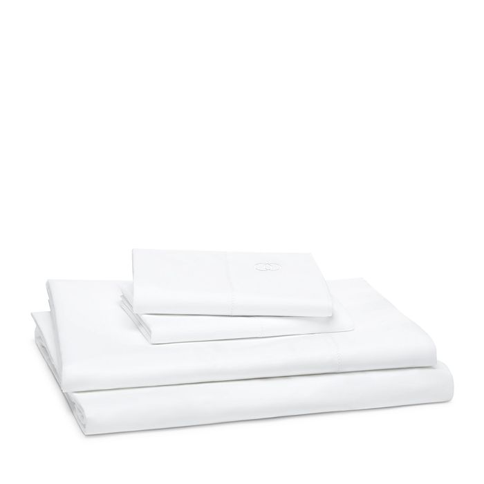 Amalia Home Collection 520tc Light Percale Sheet Set, Queen - 100% Exclusive In White