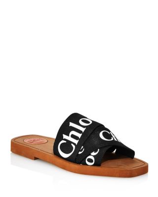 Chloé Women's Woody Logo Slide Sandals 