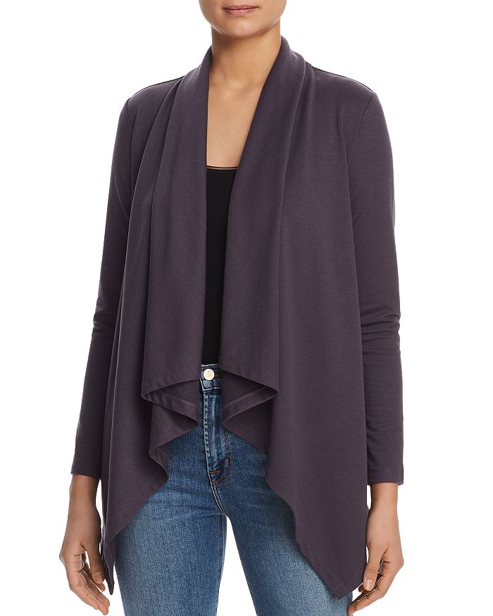 B Collection by Bobeau - Amie Draped Open Cardigan