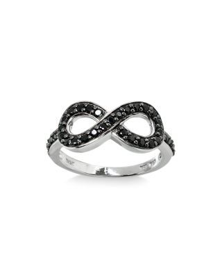 black infinity ring