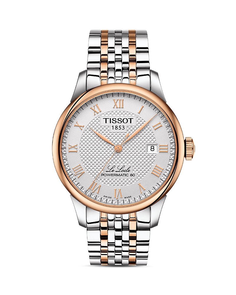 Tissot Lelocle Watch, 39.3mm In Silver/multi