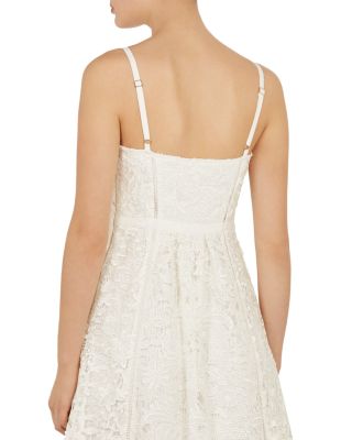 chinese dress ladies Lace Sleeveless Drop Waist Midi Dress | Meli