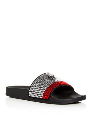 giuseppe zanotti crystal slides